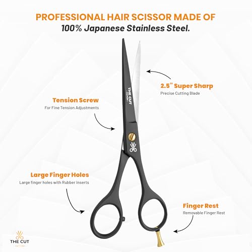 Professional 6.5 Inch Stainless Steel Hair Scissors