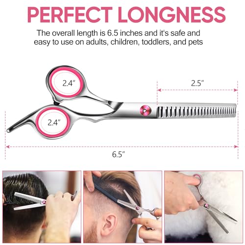 Professional 6.5mm Thinning Shears for Haircutting