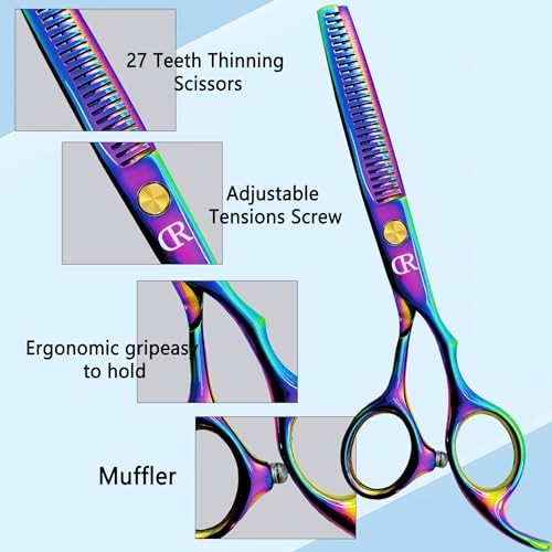 Professional 6 Inch Hair Thinning Shears for Salons