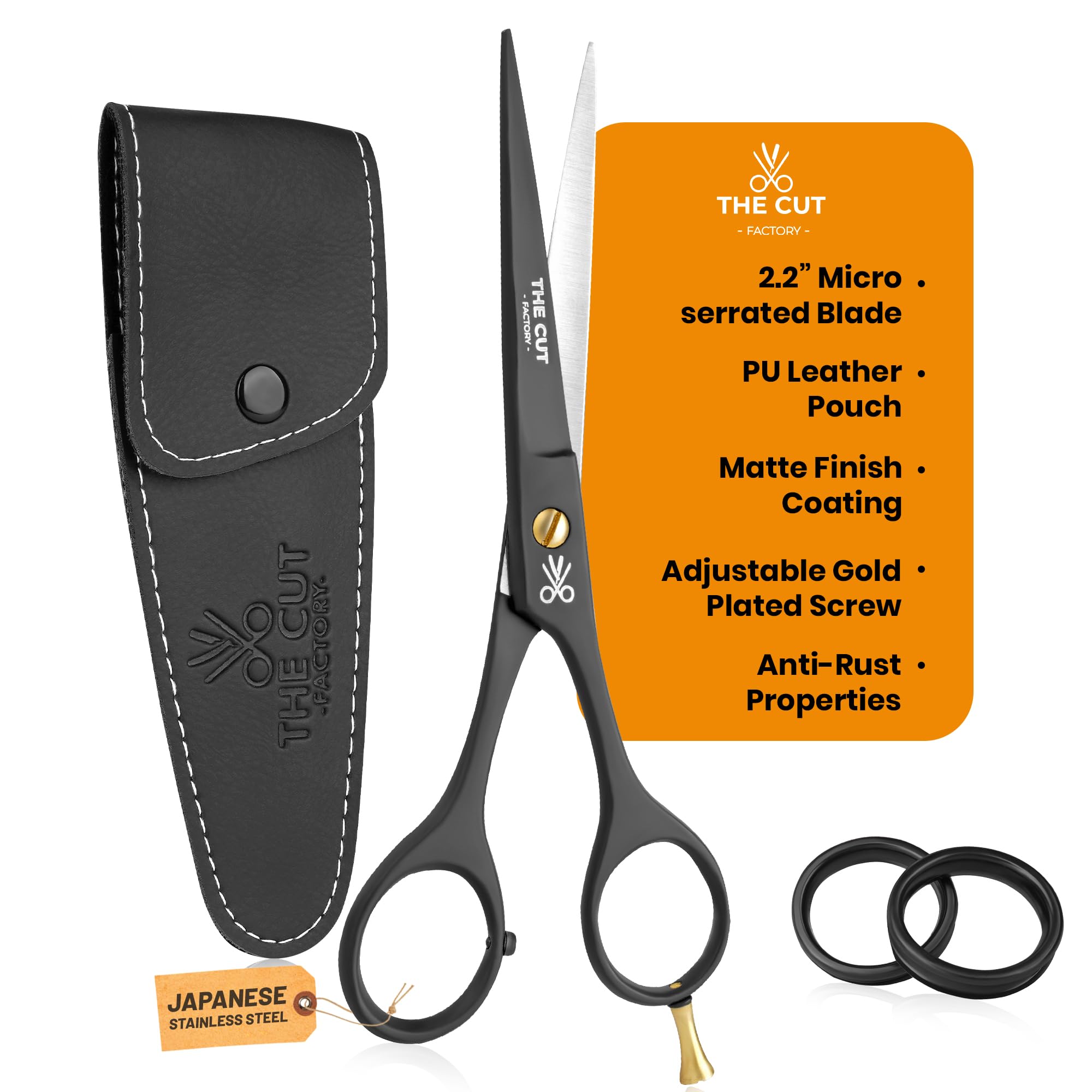 Professional 6.5 Inch Stainless Steel Hair Scissors